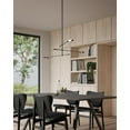 thumbnail image 4 of CH90132-BK-Kuzco Lighting-Rotaire - 21W 3 LED Chandelier-13 Inches Tall and 32.5 Inches Wide, 4 of 4