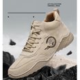 thumbnail image 4 of Rewenti Fall/Winter High Top Short Boots Breathable Velvet Cotton Shoes Beige 9(44), 4 of 9