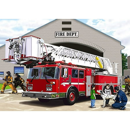 Ravensburger Super-Size Fire Engine Puzzle, 24 Pieces