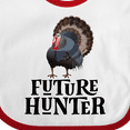 thumbnail image 4 of Inktastic Turkey Hunting Future Hunter Boys Baby Bib, 4 of 4