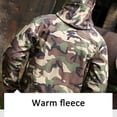 thumbnail image 2 of Minnieouse Chaqueta táctica militar para hombre Manténgase protegido y elegante en cualquier situación Chaqueta táctica de camuflaje Abrigos y chamarras Camuflaje XL, 2 of 6