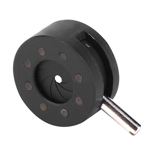Iris Adapter, Stable Practical Durable Metal Reliable Iris Diaphragm, Iris Laboratory Microscope Light Transmission For Optical System Microscope SK6