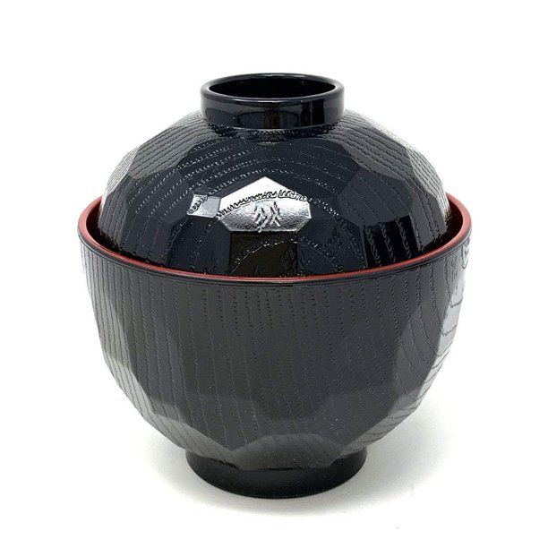 KD Home Miso Bowls with Lids, Small Asian Style Serving Bowl for
