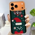 thumbnail image 3 of Case For Apple iPhone Air / 17 Pro / 17 Pro Max Series Case, Slim Thin Transparent Flexible Clear TPU Shockproof Phone Case For iPhone 17 Series, Knitted Christmas (6), 3 of 6