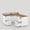 White with brown, variant on 63" Executive L-Shaped Desk with 4 File Drawers & Power Outlet – Large Corner Computer Desk with Monitor Stand – Home Office Storage Desk
