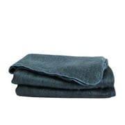 Alpakitas Premium Handmade Alpaca Wool Blanket Throw | Best Wool Blanket | Warm Blanket For Winter | Queen Size 87 x 64 inches | Cold Weather Camping Blanket (Gray)