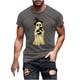 thumbnail image 2 of Blusas y camisas de manga corta y cuello redondo para hombre. Blusas/camisetas de manga corta con cuello redondo y estampado de Halloween para hombre. Blusa para hombre., 2 of 5