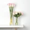 thumbnail image 6 of WGV Clear Cylinder Glass Vase, 4" W x 14" H, Floral Container, Glass Candle Holder Centerpiece for Home Accent Decor, 1 Piece, 6 of 7