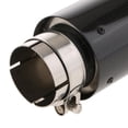 thumbnail image 3 of Silenciador de cola de acero inoxidable DYNWAVEMX Fibra de carbono Tubos de punta para Auto SUV 63 mm Salida de 89 mm Mate, 3 of 8