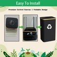 thumbnail image 2 of MIDODO Recycling Bin for Kitchen Indoor Home, Large 26 Gallon 100L Recycle Bin with Lid Removeable Reusable Inner Bag for Bottle Can Plastice Stickers, 2 of 8