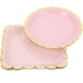 thumbnail image 3 of MesaSe 20 Pcs Assiettes en Papier Assiettes de Fête Jetables Assiettes à Dessert Assiettes de Service Assiettes à Gâteau Assiettes en Papier Assiettes Multi-Usage, 3 of 7