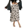 thumbnail image 1 of xiaxaixu Robe Longue pour Femmes, Été Printemps Décontractée Fête Florale Jupe en Tulle Superposée, 1 of 10