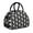 Black-29, variant on Woodland Buck Lunch Bag – Artistic Deer Design with Ethnic Cartoon Style, Wild Hunter-Inspired Pattern in Orange Rustic Tones