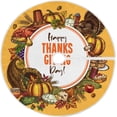 thumbnail image 1 of FMSHPON Traditional Roast Turkey Xmas Christmas Tree Skirt Stand Mat for Holiday Party Decoration Indoor Outdoor 48 inches, 1 of 6