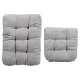 thumbnail image 1 of koolsoo Rocking Chair Cushion Premium Tufted Pads Non-Slip Backed Set of Upper and Lower Grey, 1 of 8