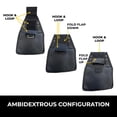 thumbnail image 3 of Juego de cinturones para herramientas Perkins Builder Brothers con tirantes, color negro, 3 of 9