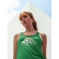thumbnail image 2 of Camping Area Mountain Racerback Tank Women -Image by Shutterstock, Female Medium, 2 of 4