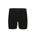 thumbnail image 5 of Wrangler Supima ComfortFlex Stretch Boxer Briefs Men’s Underwear, XL, Black/Black, 6-Pack, 5 of 11