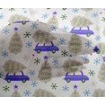 thumbnail image 5 of oneOone Viscose Chiffon Dusty Gray Fabric Tree Craft Projects Decor Fabric Printed By The Yard 42 Inch Wide, 5 of 6