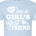 thumbnail image 4 of Inktastic Diamonds Are a Girls Best Friend T-Shirt, 4 of 5