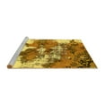 thumbnail image 2 of Ahgly Company Machine Washable Indoor Rectangle Abstract Yellow Modern Area Rugs, 3' x 5', 2 of 4