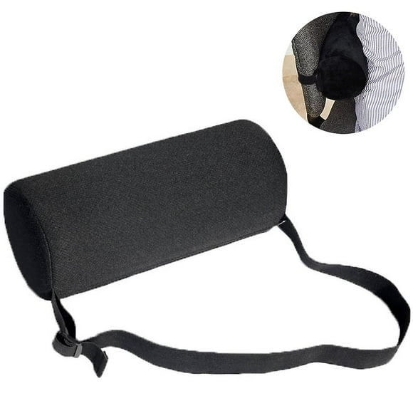 1 Pcs The Lumbar Roll Support For Office Chairs And Car Seats Car Pillow, Cylindrical Cushion, Waist Pillow