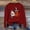 Wine, variant on Long Sleeve Fall Sweatshirts for Women Oversized Cute Ghost Halloween Graphic Tees Pumpkin Scary Pullover Soft Cozy Casual Tops Vacation Beige L