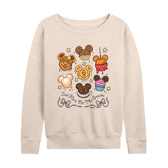 Disney - Disney Foods - Women's French Terry Long Sleeve Pullover