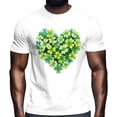 thumbnail image 2 of Camisetas informales de manga corta con trébol del Día de San Patricio para hombre, camisetas gráficas, 2 of 8