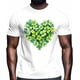 thumbnail image 2 of Camisetas informales de manga corta con trébol del Día de San Patricio para hombre, camisetas gráficas, 2 of 8