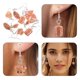 thumbnail image 3 of 5 pares de pendientes de pastel de pan: pendientes colgantes de imitación de comida. Joyas novedosas para mujeres y niñas, ideales para fiestas y uso diario., 3 of 6