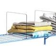 thumbnail image 4 of Home 4 Pack Acrylic Shelf Dividers for Closet Organization, 4 of 5
