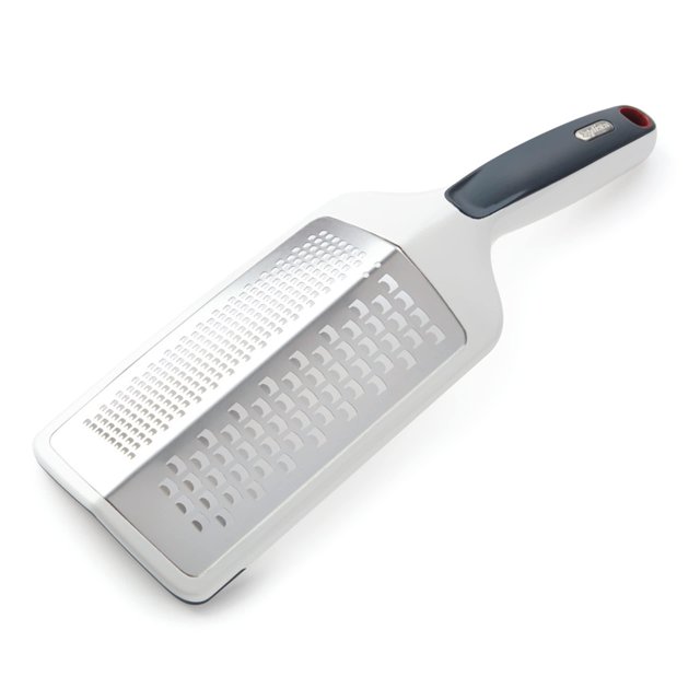 Rallador de queso Zyliss Smooth Glide con doble rallador, color blanco
