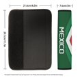 thumbnail image 6 of Chririnla Auto Interior Accessories Soft Polyester Fabric, Compatible with, Suitable for Truck, Mexico Flag Theme, 6 of 8