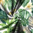 thumbnail image 6 of TOPCHANCES Outdoor Daybed Cushion Cover, 66" Patio Round Sunbed Covers, 2 Semicircular Daybed Couch Mattress Replacement Slipcovers with 3pcs Pillowcase, Cover ONLY (Green Leaf), 6 of 9