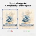thumbnail image 3 of FLASHLUMI 12x18 Inch Watercolor Coastal Coral & Seashell Still Life Art Print Canvas Wall Art, Beachy Nautical Decor for Living Room Bedroom, No Frame, 3 of 10