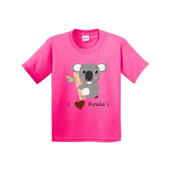 Inktastic I Heart Koalas Youth T-Shirt