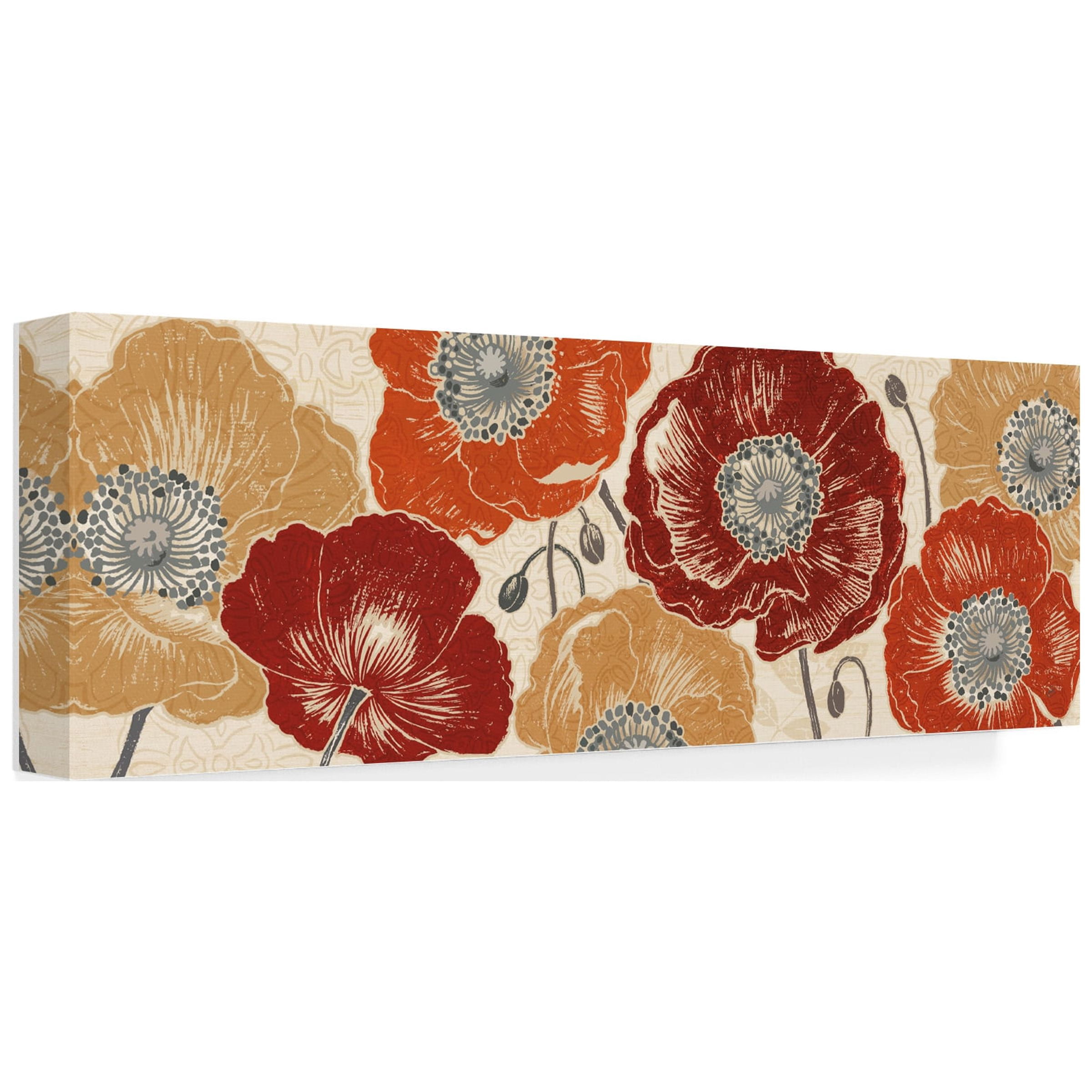 Daphne Brissonnet 'A Poppys Touch IV' Canvas Art