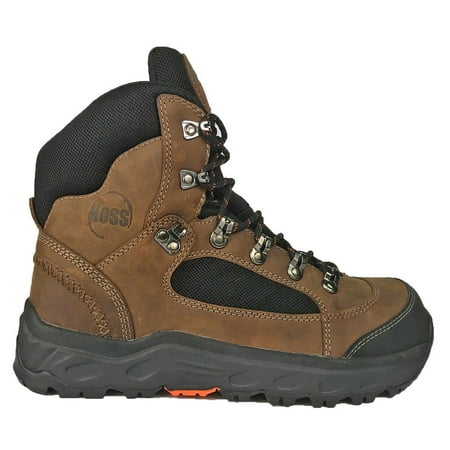 

HOSS Boots Mens Blocker 6 Inch Aluminum Toe Eh Work Work Safety Shoes Casual