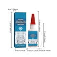 thumbnail image 3 of Multifunctional Glue Welding High Strength Oily Glue Glue Instant Bonding Strong Adhesion Last Long For Metal Wood Ceramics Leather Glass 50ML, 3 of 8