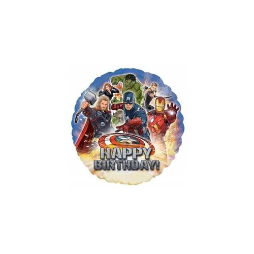 18 AVENGERS HAPPY BIRTHDAY Balloon  Party Supplies Decorations Foil Mylar Balloon