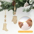 thumbnail image 3 of FT HITA Christmas Tree Ornament String Hangers 300 PCS Easy Snap Ribbon Fastener Metallic Decorating String Hooks for Hanging Christmas Tree Decorations, 3 of 6