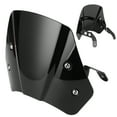 thumbnail image 3 of Short Motorcycle Windshield Wind Deflector Fairing for  Leoncino 250, Easy to Install, Durable, Enhances Motorbike Appearance, 3 of 7