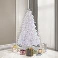 thumbnail image 5 of Vickerman 6.5' Crystal White Pine Artificial Christmas Tree, Warm White LED Lights, 5 of 5
