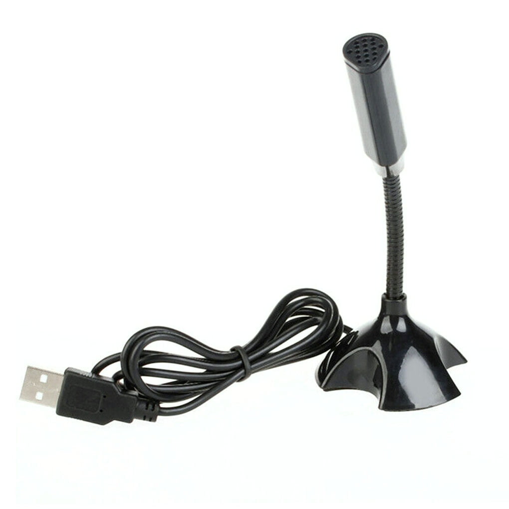 Worallymy Desktop USB Microphone Computer Laptop Mini Microphone