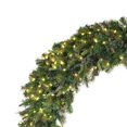 thumbnail image 2 of Vickerman Cashmere 72" Artificial Prelit Christmas Wreath with Clear Lights, 2 of 7