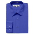 thumbnail image 2 of Gentlemens Collection Men's Regular Fit Long Sleeve Solid Dress Shirt,French Blue,16.5 inches Neck 36/37 inches Sleeve, 2 of 3