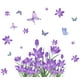 thumbnail image 4 of Ventana de verano se aferra a ventanas de vidrio, calcomanías de ventana de flores de mariposa para decoración de ventanas de vidrio decoración del hogar, 4 of 7