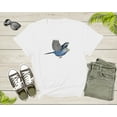 thumbnail image 6 of Womens Mens Cute Flying Parakeet Budgie Bird Lover Gift Shirt Present For Parakeet Lover Bird Owner Tshirt For Men Women Boys Girls T-shirt, 6 of 7