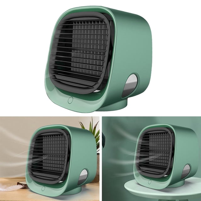 6x Refrigerador De Aire Personal Acondicionador De Enfriamiento Humidificador LED Purificador Ventilador Fresco Macarena Aire acondicionado portátil